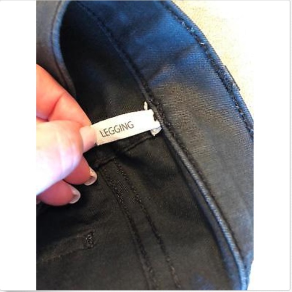 Rag & Bone Gray Jean Style Denim Leggings SZ 26 - Picture 5 of 8